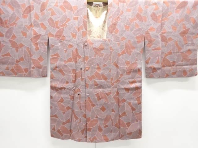 JAPANESE MICHIYUKI COAT / WOVEN LEAVES